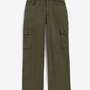 NWT Express Mid Rise Trouser Cargo Pants